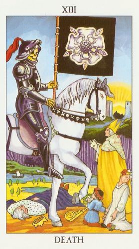 Kombinacije u Tarot kartama (karta Smrt)