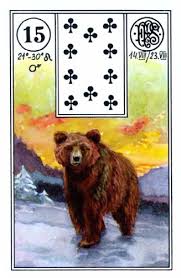 Lenormand karta Medved