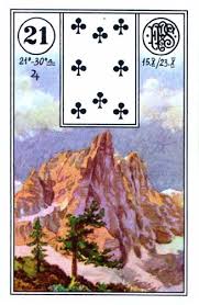 Lenormand karta Planina