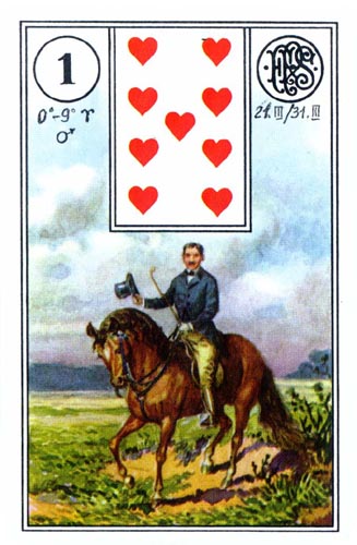 Lenormand karta-Konjanik