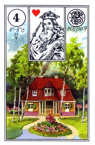 Lenormand karta – Kuća
