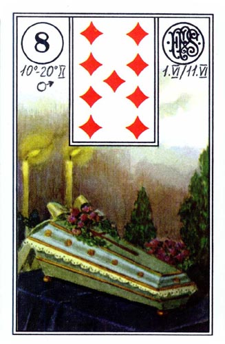 Lenormand karta Kovčeg