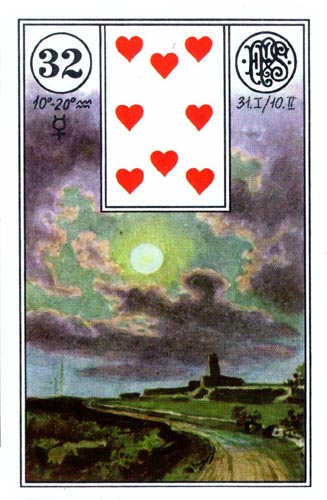 Lenormand karta Mesec