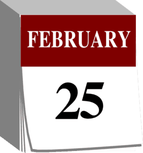 (Značenje dana rođenja) Dvadeset peti februar