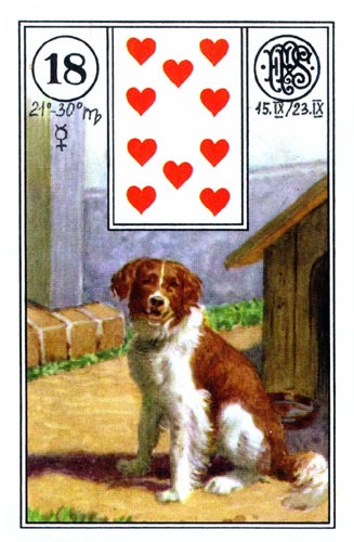 Lenormand karta Pas