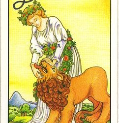 Tarot karta Snaga XI