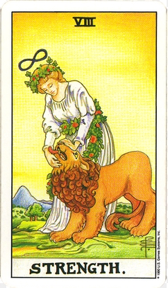 Tarot karta Snaga XI