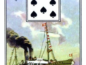 Lenormand karta Brod, tumačenje kombinacija