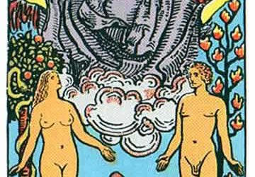 Tarot karta VI Ljubavnici – izraz dvojnosti